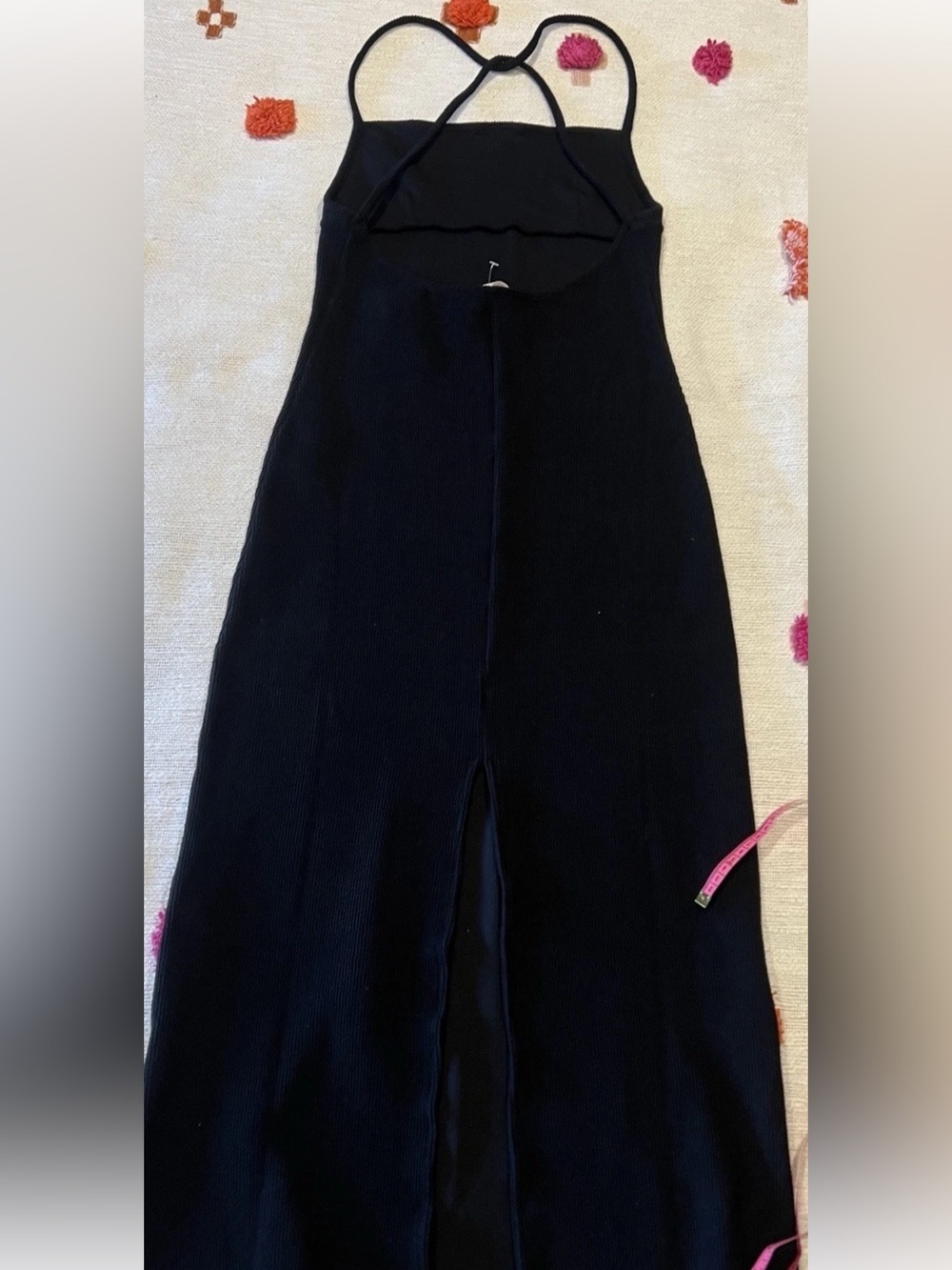 NWOT Free People Beach Moss Midi Dress XS Black - Picture 12 of 15